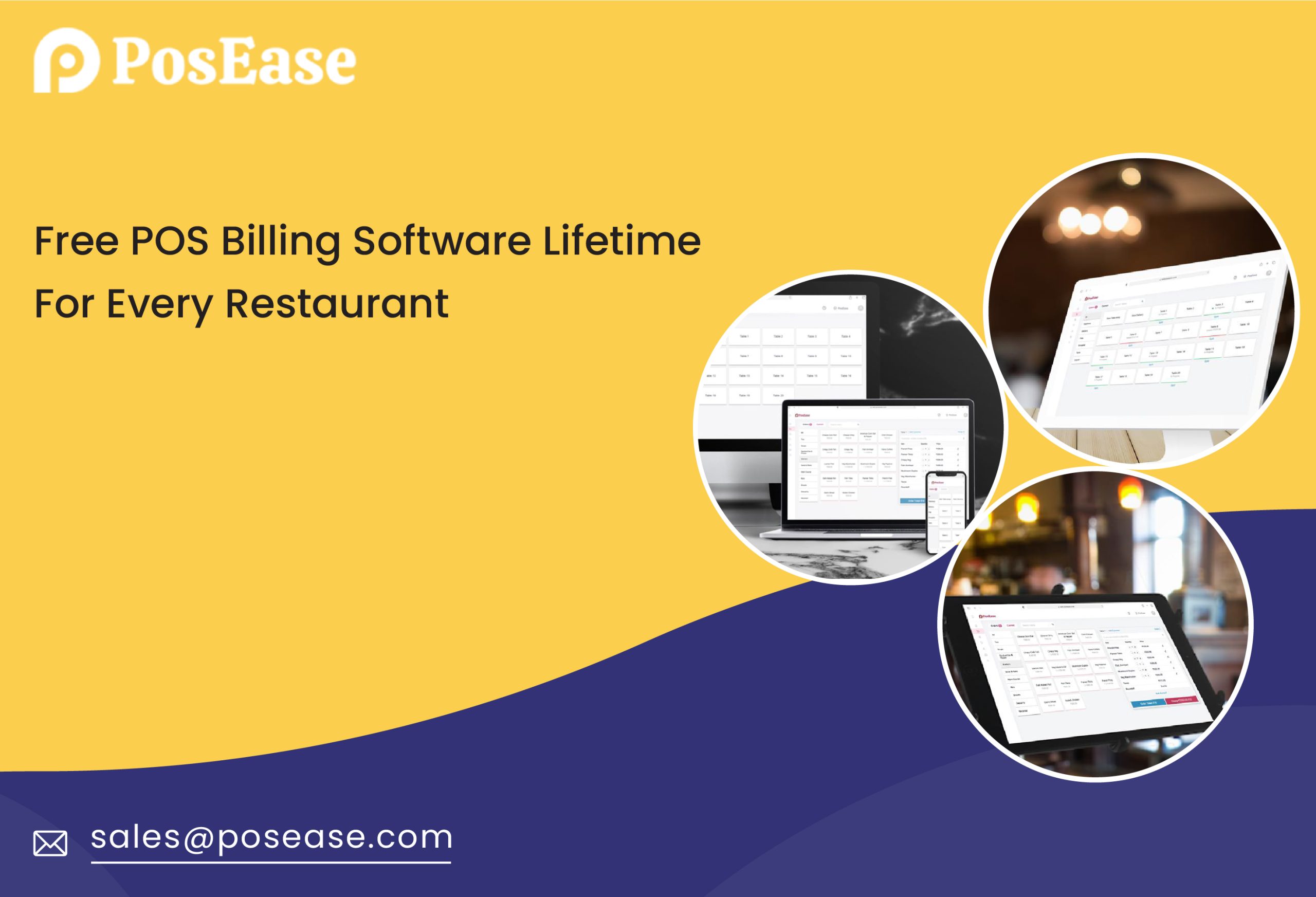 Free Restaurant POS Billing Software for Lifetime